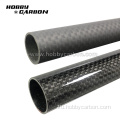 I-100% yangempela ye-carbon fibre composite tube